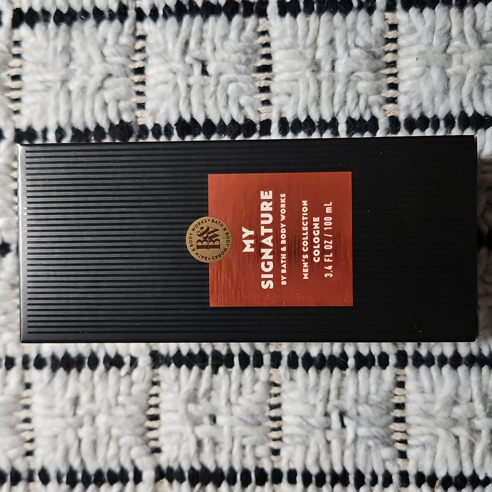 Bath & Body Works MY SIGNATURE 3.4oz MEN'S COLLECTION Fragrance NEW Msrp $59.95